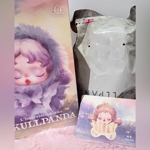 ❤️❤️👀Skullpanda L'impressionnisme V2.0 plush keychain - Teakwood